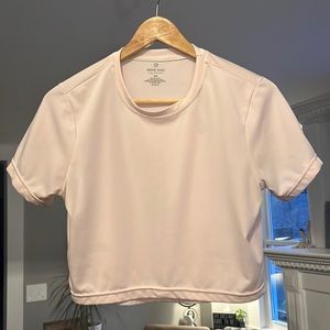 Cropped active tee M